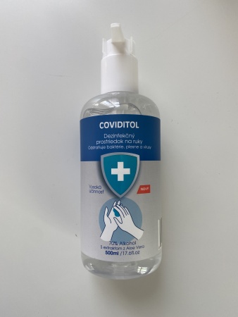 Obrázek Dezinfekční gel COVIDITOL 500 ml