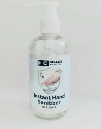 Obrázek Dezinfekční gel Cellos s pumpičkou 250 ml