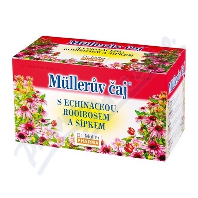 Obrázek DR.MULLER čaj s echinaceou(imun.)20x1.5g
