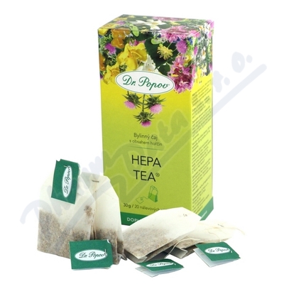 Obrázek DR.POPOV Čaj Hepa tea porcovaný 30g