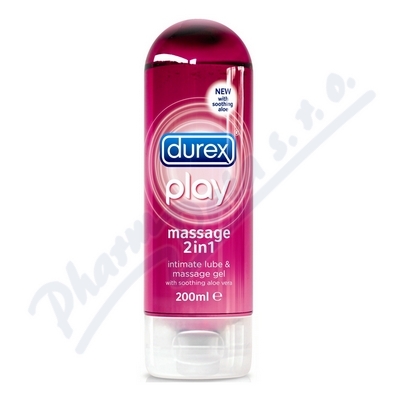 Obrázek Durex Play Massage gel 2v1 s Aloe 200ml
