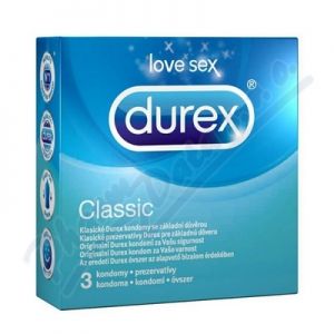 Obrázek Durex prezervativ Classic 3ks 10426