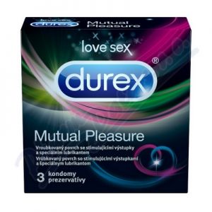Obrázek Durex prezervativ Mutual Pleasure 3ks