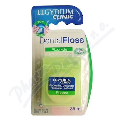 Obrázek Elgydium Clinic voskovaná dentální nit s fluoridem 35m