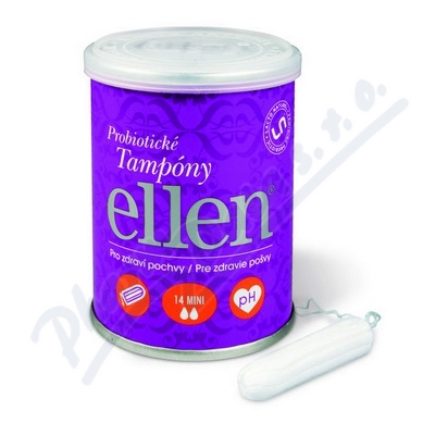 Obrázek Ellen probiotické tampóny - Mini 14 ks