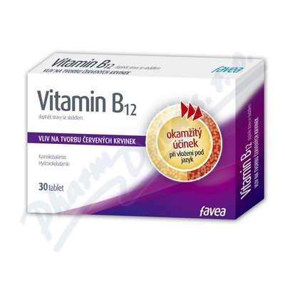 Obrázek FAVEA Vitamín B12 tbl.30
