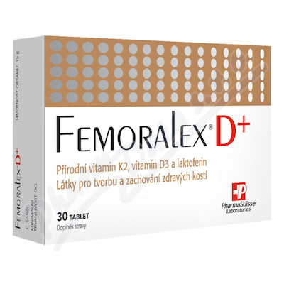 Obrázek FEMORALEX D+ PharmaSuisse tbl.30