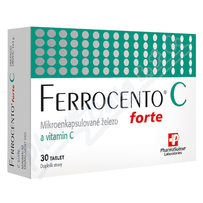 Obrázek FERROCENTO forte C PharmaSuisse tbl.30