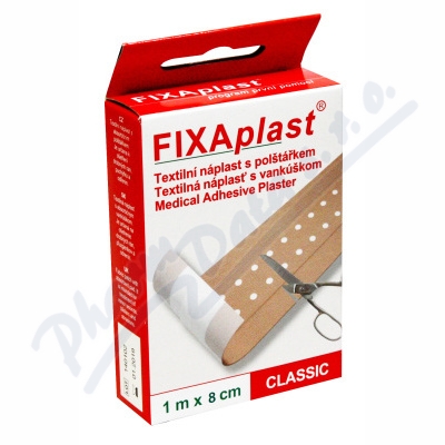 Obrázek Fixaplast Classic 1mx8cm text.s polštář.