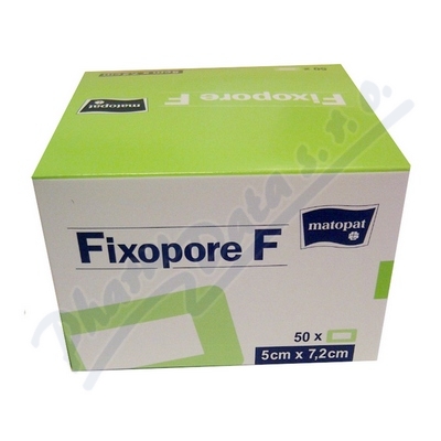 Obrázek Fixopore F 5x7.2cm a 50ks steril.náplast