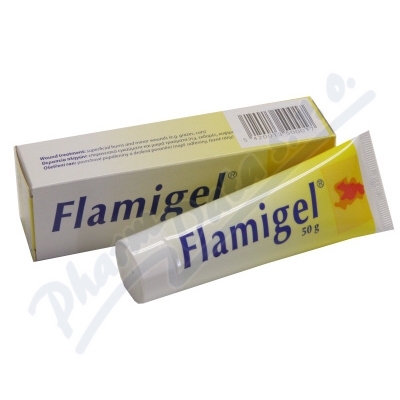 Obrázek Flamigel hydrokoloid.gel na hojení ran 50ml