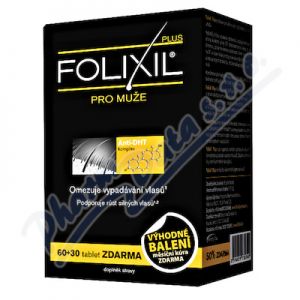 Obrázek Folixil Plus pro muže tbl.60+30 ZDARMA