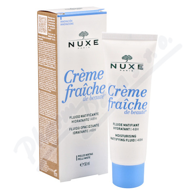 Obrázek NUXE Creme Fraiche Hydratující a zmatňující fluid 48h 50ml