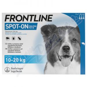 Obrázek Frontline SpOnDog 10-20kg pip.3x1.34ml