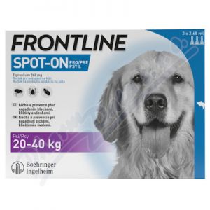Obrázek Frontline SpOnDog 20-40kg pipeta3x2.68ml