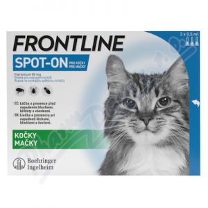 Obrázek Frontline Spot On Cat pipeta 3x0.5ml