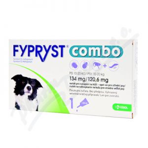 Obrázek FYPRYST combo 1x1.34ml spot-on psy10-20k
