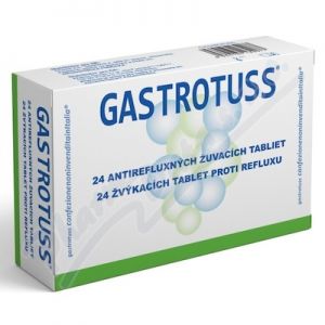 Obrázek GASTROTUSS zvykaci tablety proti refluxu