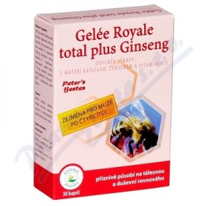 Obrázek Gelee Royale total plus Ginseng csp.30