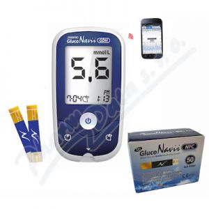 Obrázek Glukometr akce SD-GlucoNavii NFC +50prou