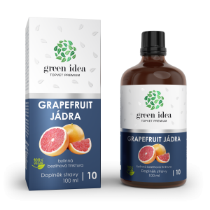 Obrázek GREEN IDEA Grapefruit jádra - bezlihová tinktura 100 ml