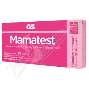 Obrázek GS Mamatest Tehotensky test 2ks
