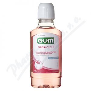 Obrázek GUM SensiVital+ústní voda cit.zuby 300ml