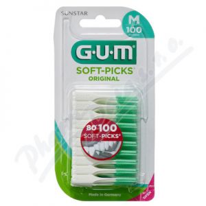 Obrázek GUM Soft-Picks mezizub.kart.gum. M 100ks