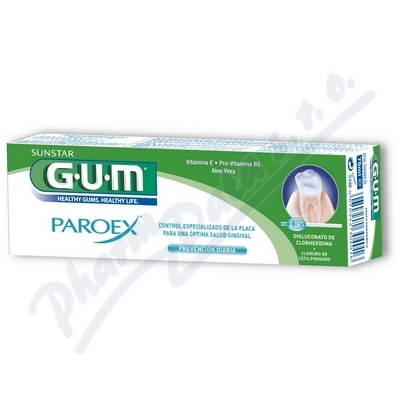 Obrázek GUM zub.pasta PAROEX(CHX 0.06%)75ml 1750