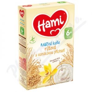 Obrázek Hami ml.kaše rýž.vanilk.přích.225g170786