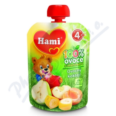 Obrázek Hami příkrm OK Ovocný koktejl 90g