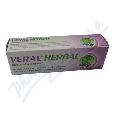 Obrázek HBF Veral Herbal kostivalová mast 100ml