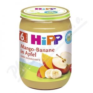 Obrázek HiPP Bio Jablko+mango+banán 190g 4397-02