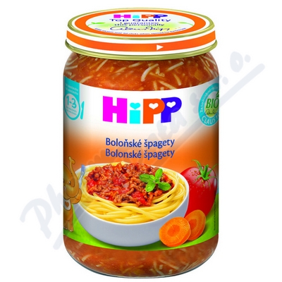 Obrázek HIPP DM BIO špagety v bol.om.250g CZ8618