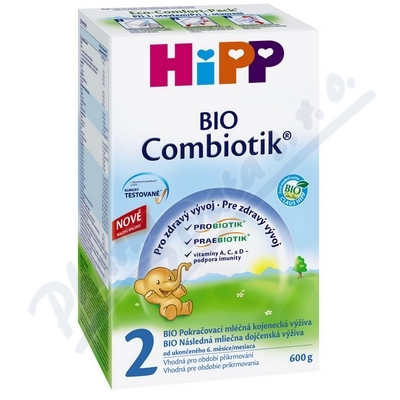 Obrázek HiPP Mléko 2 BIO Combiotik 600g 2038
