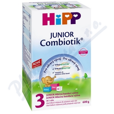 Obrázek HiPP Mléko 3 JUN Combiotik 600g 2034