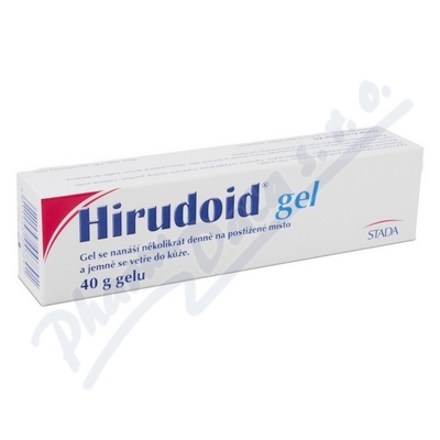 Obrázek Hirudoid gel  1x40g