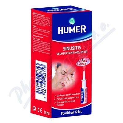 Obrázek Humer Sinusitis velmi ucpaný nos-sprej 15 ml