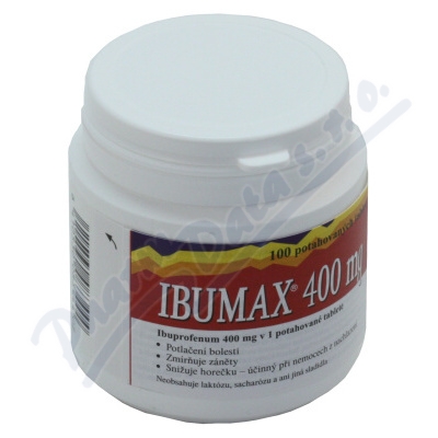 Obrázek Ibumax 400mg 100tbl.por.flm. Vitabalans