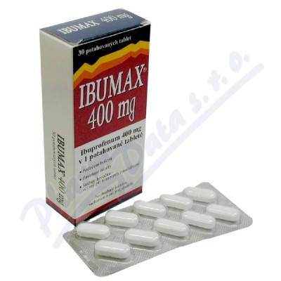 Obrázek Ibumax 400mg 30tbl.por.flm. Vitabalans
