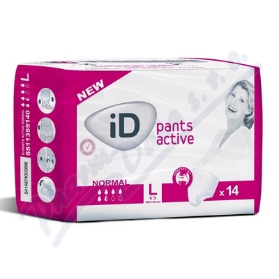 Obrázek iD Pants Active Large Normal 14 ks 55113