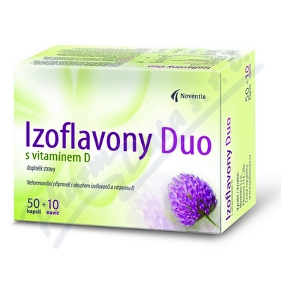 Obrázek Izoflavony Duo s vitamínem D cps.60