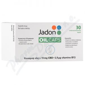 Obrázek Jadon oil CBD konop.ol.15mgCBD+B12 30cps