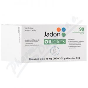 Obrázek Jadon oil CBD konop.ol.15mgCBD+B12 90cps