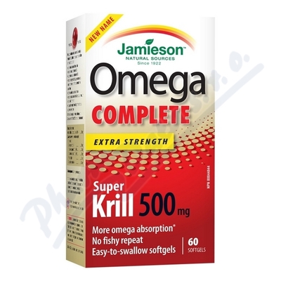 Obrázek JAMIESON Omega Compl.Sup.Krill500mg 60cp