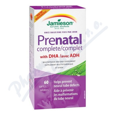 Obrázek JAMIESON Prenatal compl.s DHAaEPA cps.60
