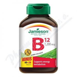 Obrázek JAMIESON Vitamin B12 1200mcg s post.uvol