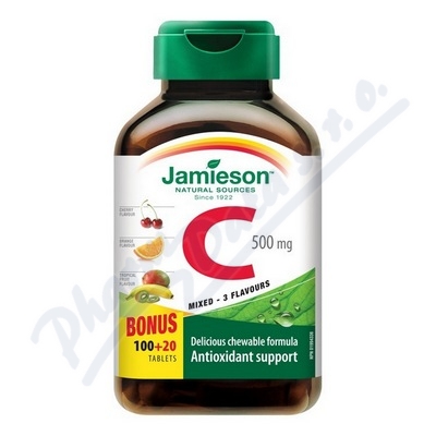 Obrázek Jamieson Vitamín C 500mg na cuc.mix 3pří