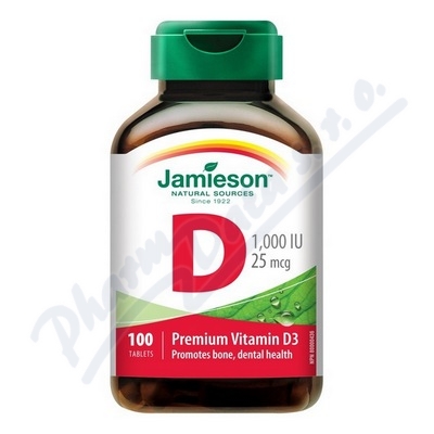 Obrázek Jamieson Vitamín D3 1000 IU tbl.100