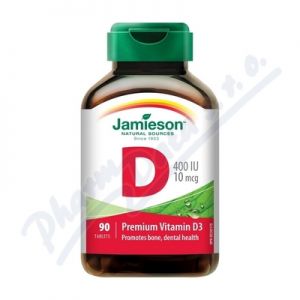 Obrázek JAMIESON Vitamín D3 400 IU tbl.90